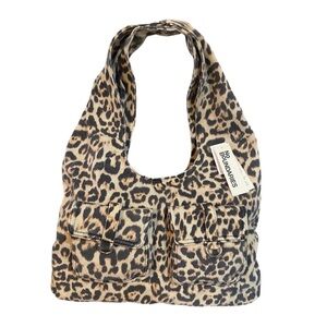 NWT No Boundaries Animal Print Hobo Bag